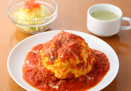 オムライスランチ