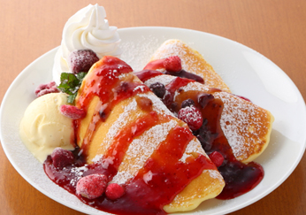 ベリーベリーパンケーキ
